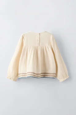 Niños ZARA 1½ - 6 Años·Camisas<CAMISA BORDADOS