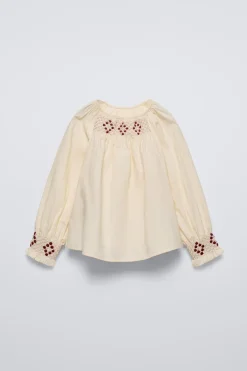Niños ZARA 1½ - 6 Años·Camisas<CAMISA BORDADOS