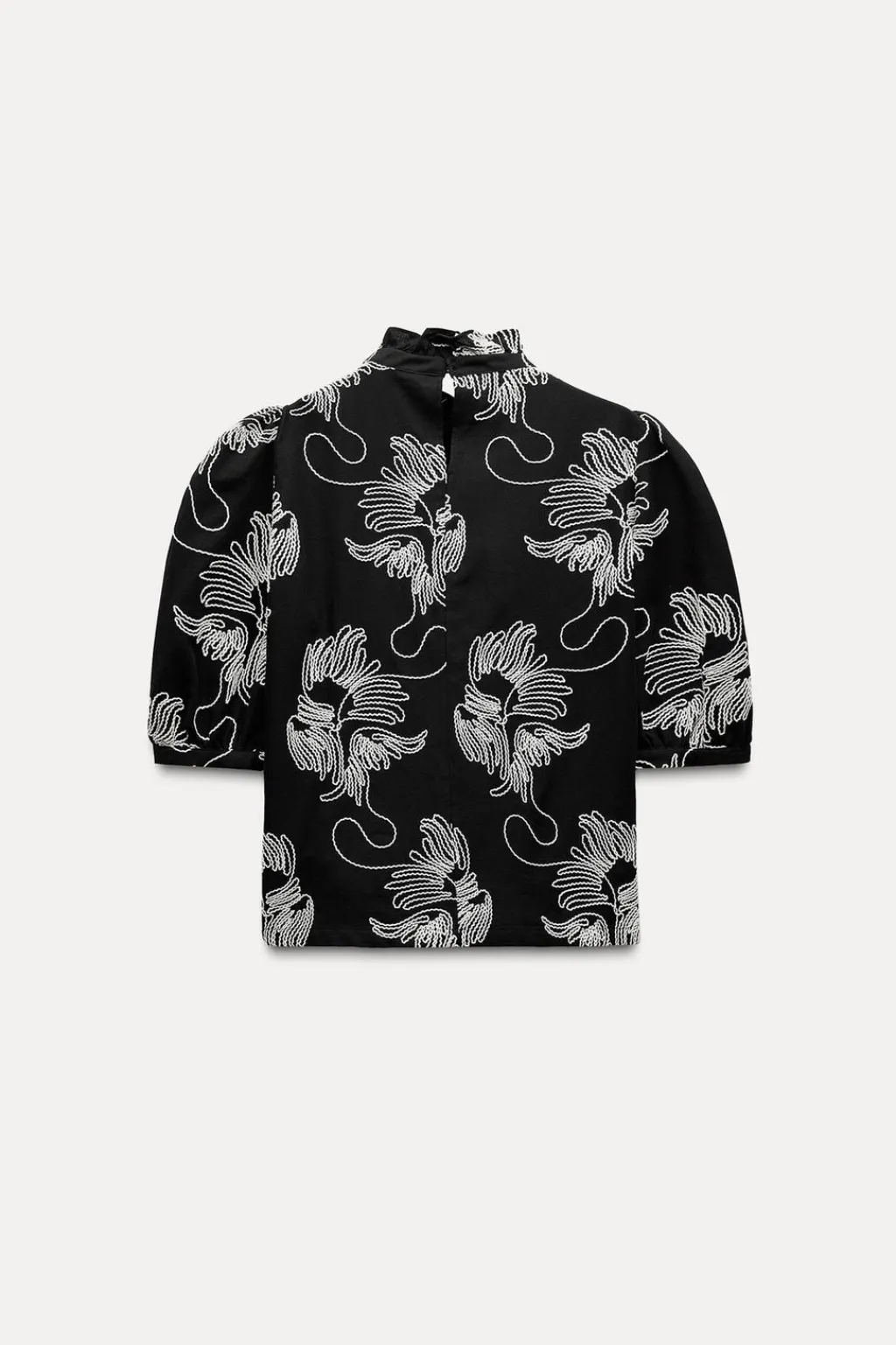 Sale CAMISA BORDADOS CONTRASTE ZW COLLECTION Mujer Camisas / Blusas