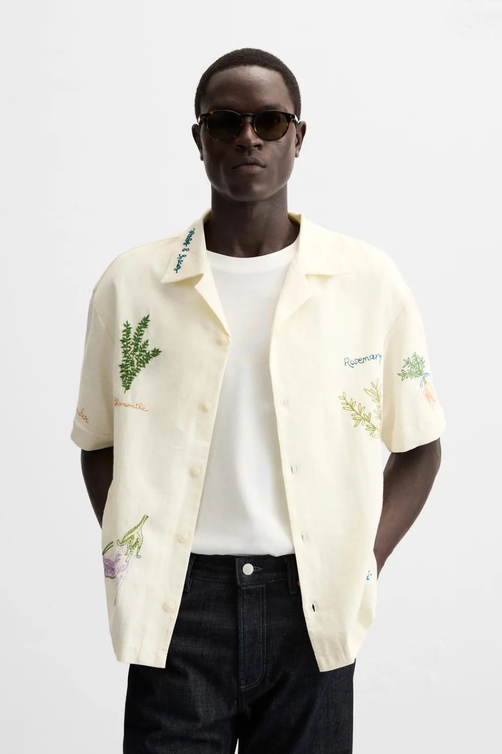 New CAMISA BORDADOS ESPECIAS Hombre Camisas