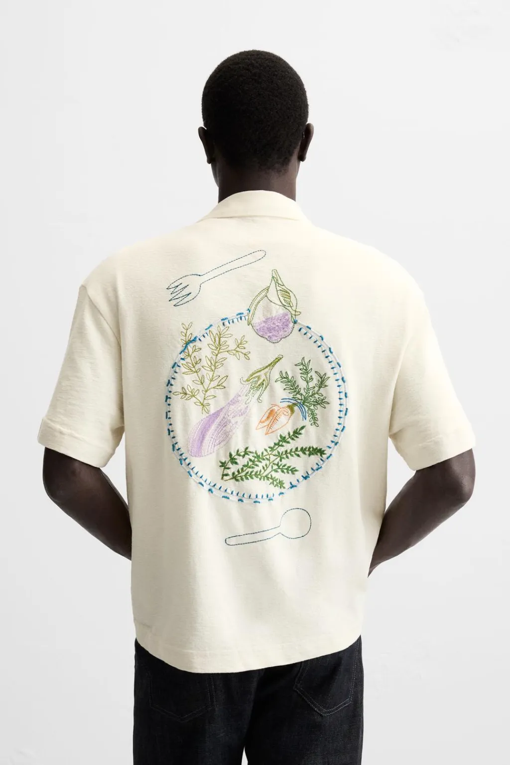 New CAMISA BORDADOS ESPECIAS Hombre Camisas