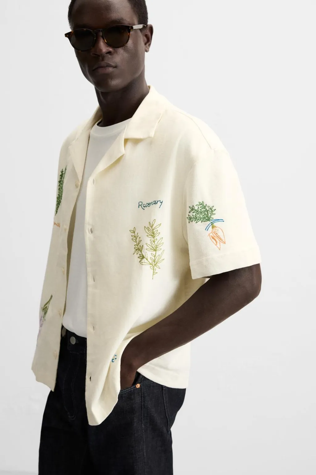 New CAMISA BORDADOS ESPECIAS Hombre Camisas