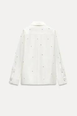 Sale CAMISA BORDADOS JOYA ZW COLLECTION Mujer Camisas / Blusas