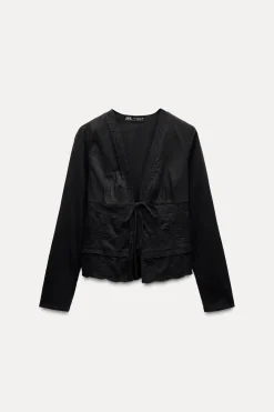 Discount CAMISA BORDADOS LAZADAS Mujer Camisas / Blusas