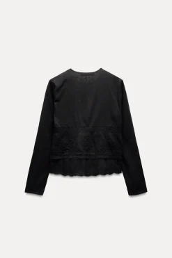 Discount CAMISA BORDADOS LAZADAS Mujer Camisas / Blusas