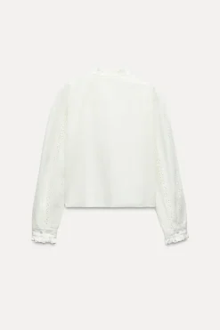 Discount CAMISA BORDADOS PERFORADOS Mujer Camisas / Blusas