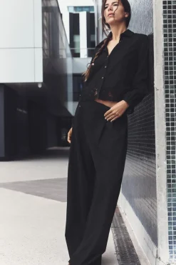 New CAMISA BORDADOS PERFORADOS Mujer Camisas / Blusas