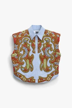 Sale CAMISA BORDADOS ICONS LIMITED EDITION Mujer Camisas / Blusas