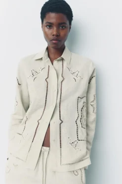 Online CAMISA BORDADOS ZW COLLECTION Mujer Camisas / Blusas