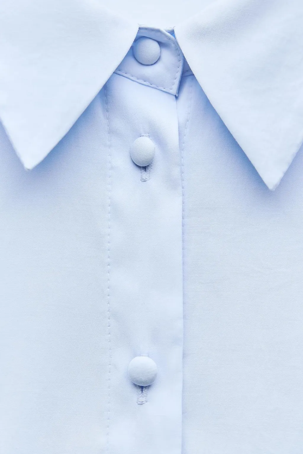 Online CAMISA BOTONES FORRADOS Mujer Camisas / Blusas