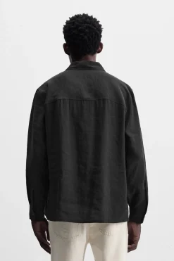 Sale CAMISA BOTONES LATERALES Hombre Camisas