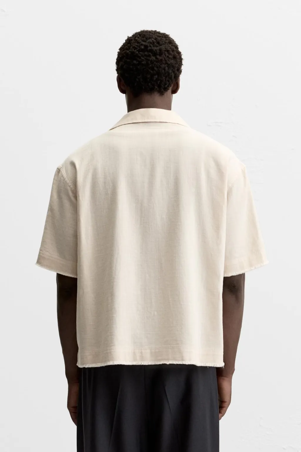 New CAMISA BOXY FIT BOLSILLO Hombre Camisas