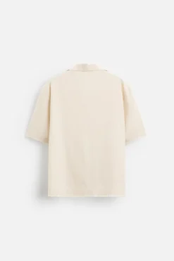 New CAMISA BOXY FIT BOLSILLO Hombre Camisas