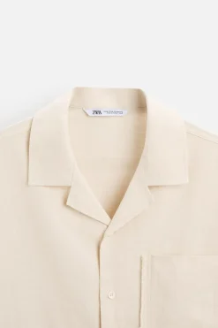 New CAMISA BOXY FIT BOLSILLO Hombre Camisas