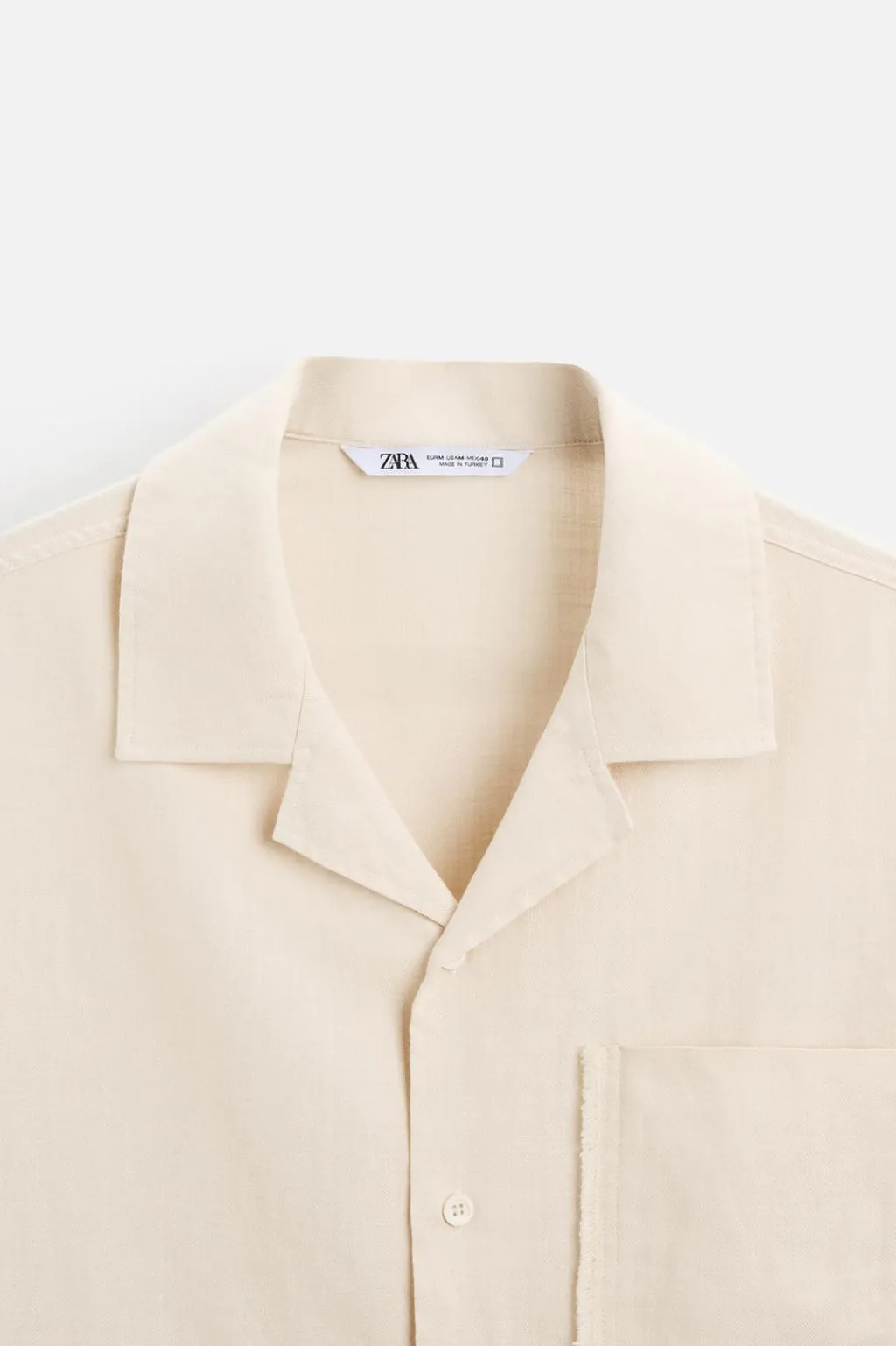 New CAMISA BOXY FIT BOLSILLO Hombre Camisas