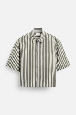 Sale CAMISA BOXY FIT RAYAS Hombre Camisas