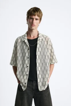 Best CAMISA CALADOS CONTRASTE Hombre Camisas