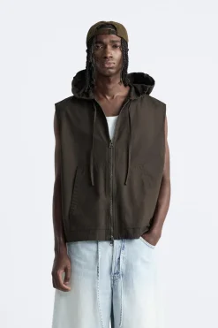 Online CAMISA CHALECO CAPUCHA Hombre Chalecos