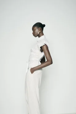 Sale CAMISA COMBINADA ENCAJE Mujer Camisas / Blusas