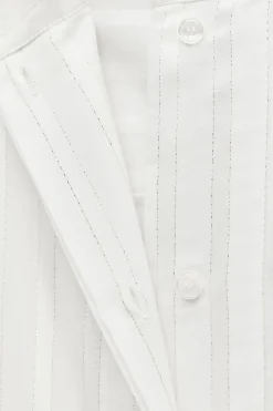 Fashion CAMISA COMBINADA ORGANZA ZW COLLECTION Mujer Camisas / Blusas