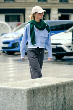 Online CAMISA CORTA OXFORD Mujer Camisas / Blusas