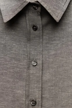 Fashion CAMISA CORTA PLIEGUE ZW COLLECTION Mujer Camisas / Blusas