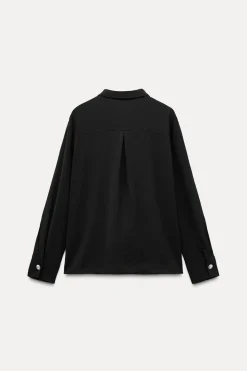 Best CAMISA CREPE ENTREDOSES Mujer Camisas / Blusas