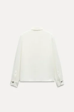 Hot CAMISA CREPE HOMBRERAS Mujer Camisas / Blusas