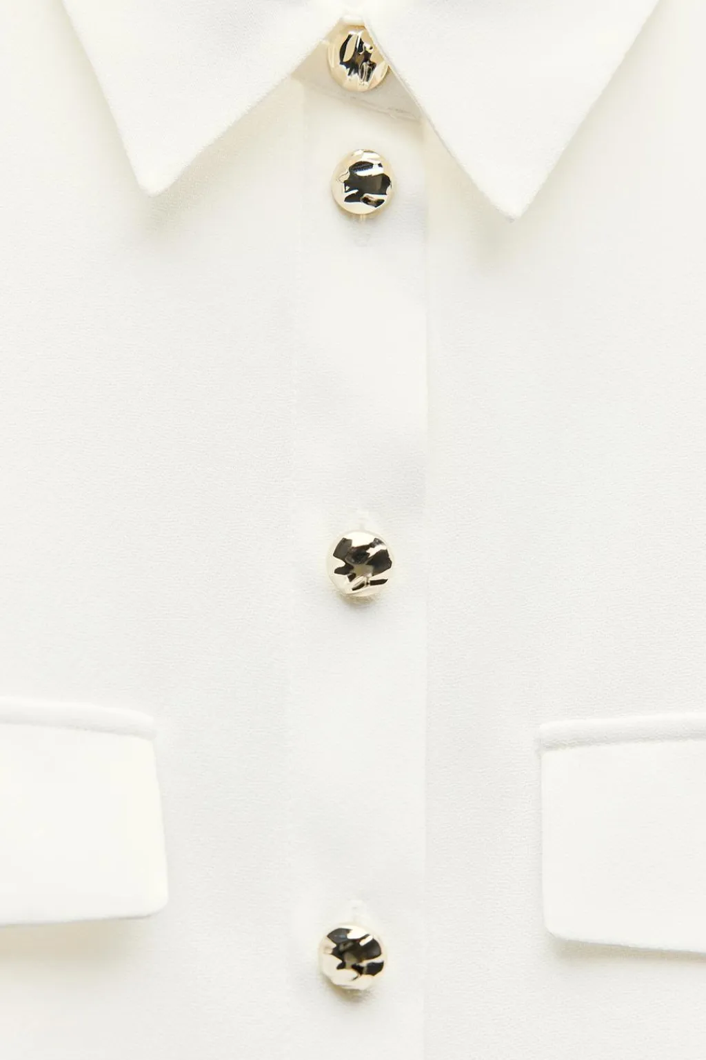 Hot CAMISA CREPE HOMBRERAS Mujer Camisas / Blusas