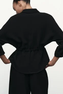 Clearance CAMISA CREPE SAFARI Mujer Camisas / Blusas