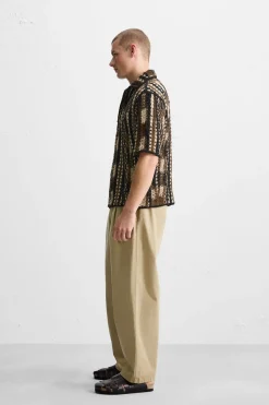 Sale CAMISA CROCHET GEOMÉTRICO Hombre Camisas