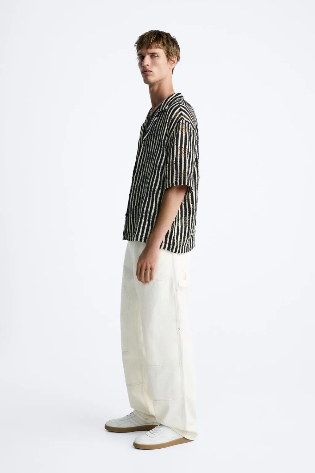 Online CAMISA CROCHET GEOMÉTRICO Hombre Camisas