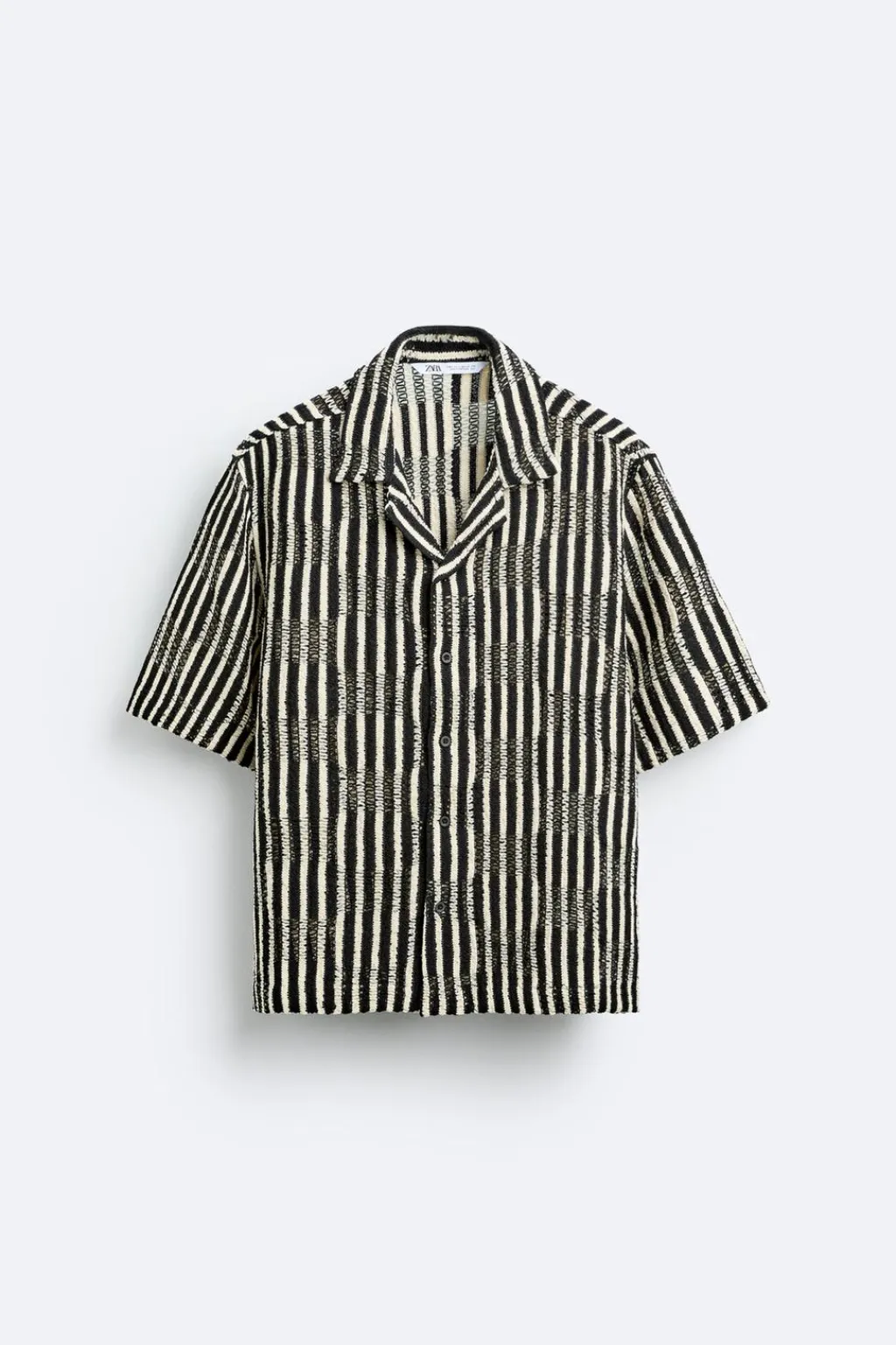 Online CAMISA CROCHET GEOMÉTRICO Hombre Camisas