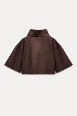 Hot CAMISA CROP POPELÍN Mujer Camisas / Blusas