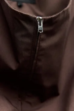 Hot CAMISA CROP POPELÍN Mujer Camisas / Blusas