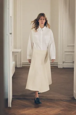 Online CAMISA CROP POPELÍN ZW COLLECTION Mujer Camisas / Blusas