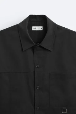 Discount CAMISA CROPPED FIT Hombre Camisas|Sobrecamisas