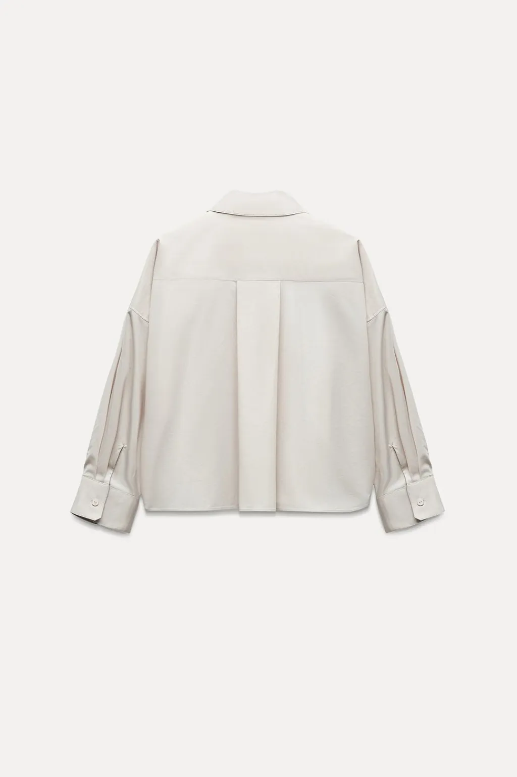 Sale CAMISA CROPPED POPELÍN LIMITED EDITION Mujer Camisas / Blusas