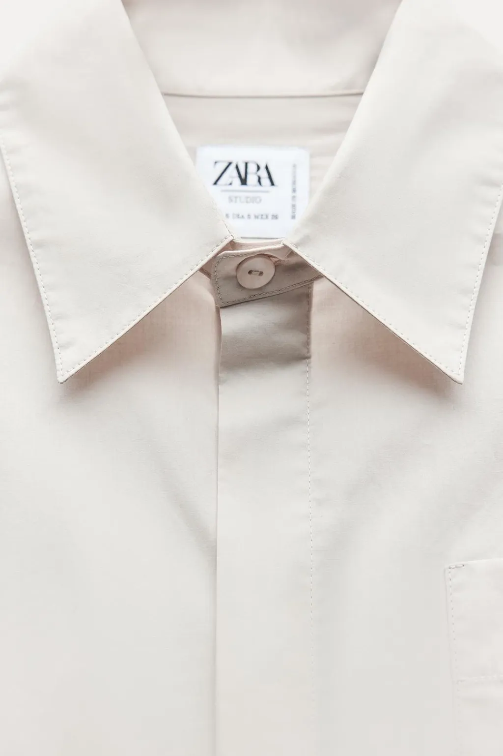 Sale CAMISA CROPPED POPELÍN LIMITED EDITION Mujer Camisas / Blusas