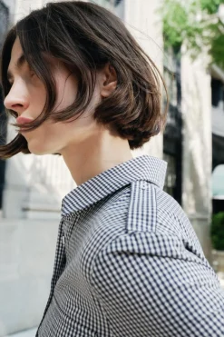 Online CAMISA CUADRO VICHY ZW COLLECTION Mujer Camisas / Blusas