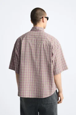 Fashion CAMISA CUADROS Hombre Camisas