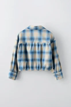 Niños ZARA 6 - 14 Años·Blusas / Camisas<CAMISA CUADROS