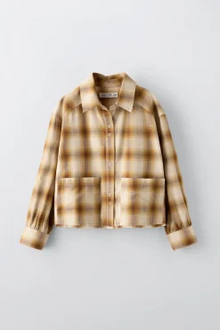 Niños ZARA 6 - 14 Años·Blusas / Camisas<CAMISA CUADROS