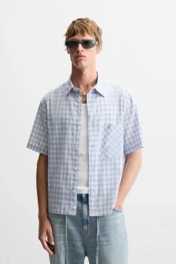 Outlet CAMISA CUADROS Hombre Camisas