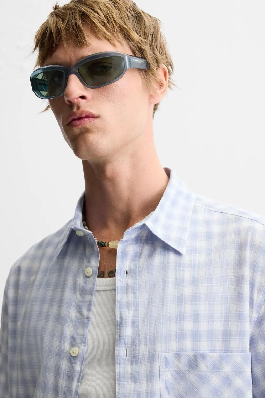 Outlet CAMISA CUADROS Hombre Camisas