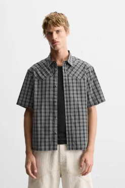 Sale CAMISA CUADROS Hombre Camisas