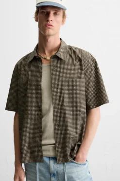 Discount CAMISA CUADROS Hombre Camisas