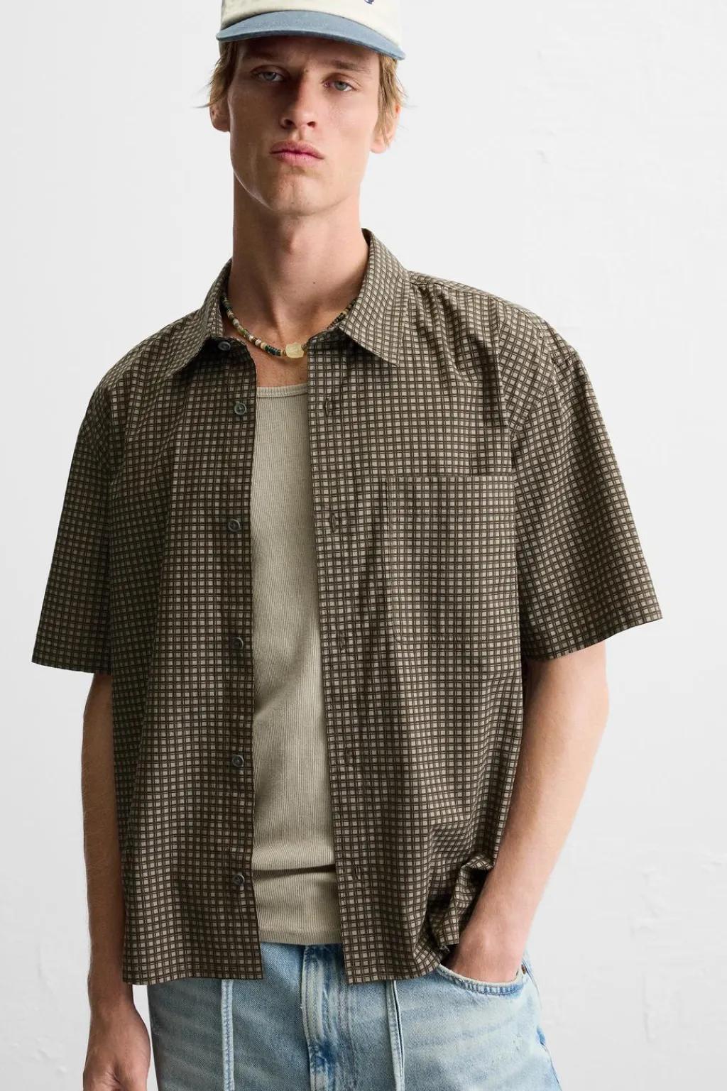 Discount CAMISA CUADROS Hombre Camisas