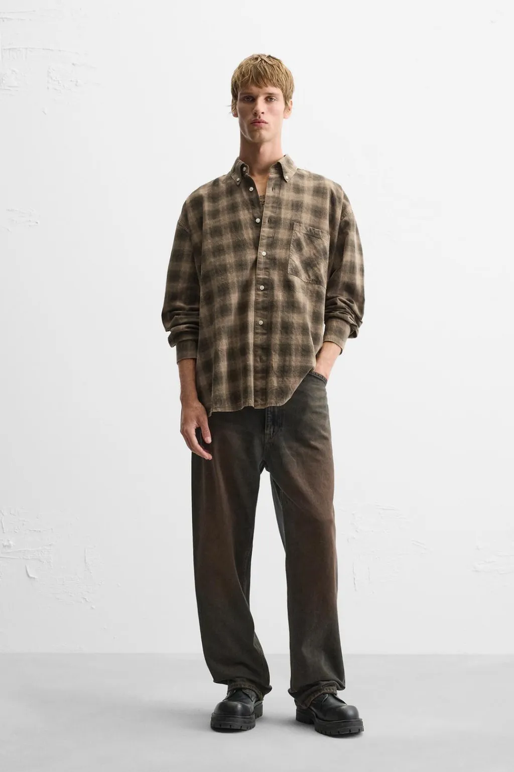 Online CAMISA CUADROS Hombre Camisas