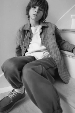 Niños ZARA 6 - 14 Años·Camisas / Sobrecamisas<CAMISA CUADROS